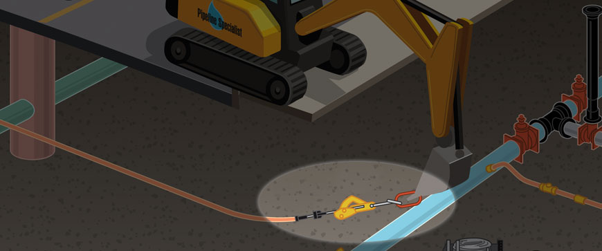 service line puller kit drawing